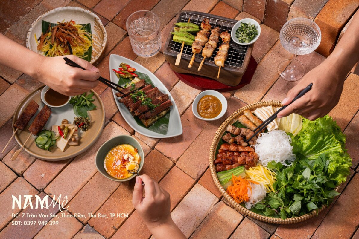 Nhà hàng lãng mạn quận 2
