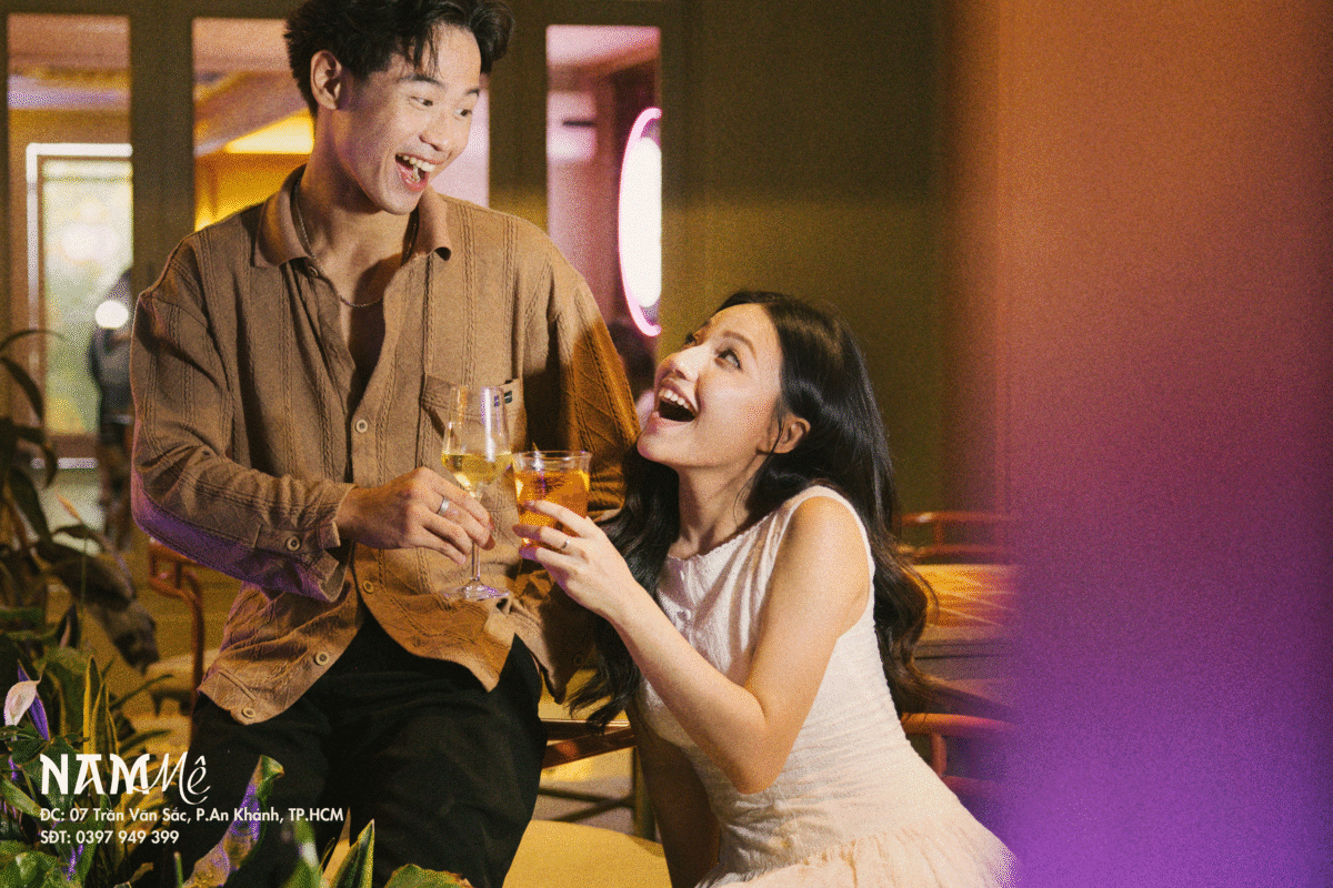 tiệc tất niên backdrop