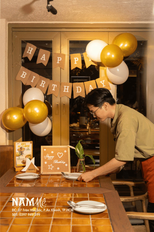 Đặt tiệc sinh nhật