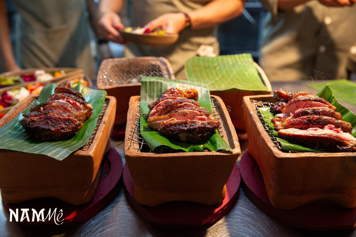 Nhà hàng thảo điền Nam Mê- đùi vịt